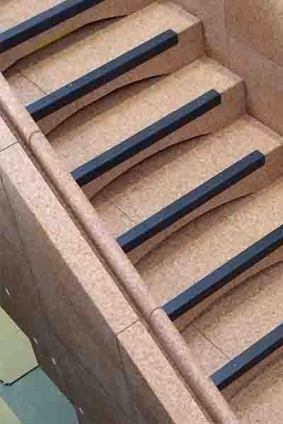 cork stairs
